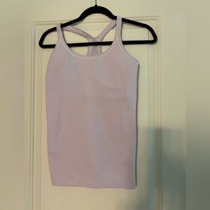 Lululemon Athletica light purple running tank // size 8